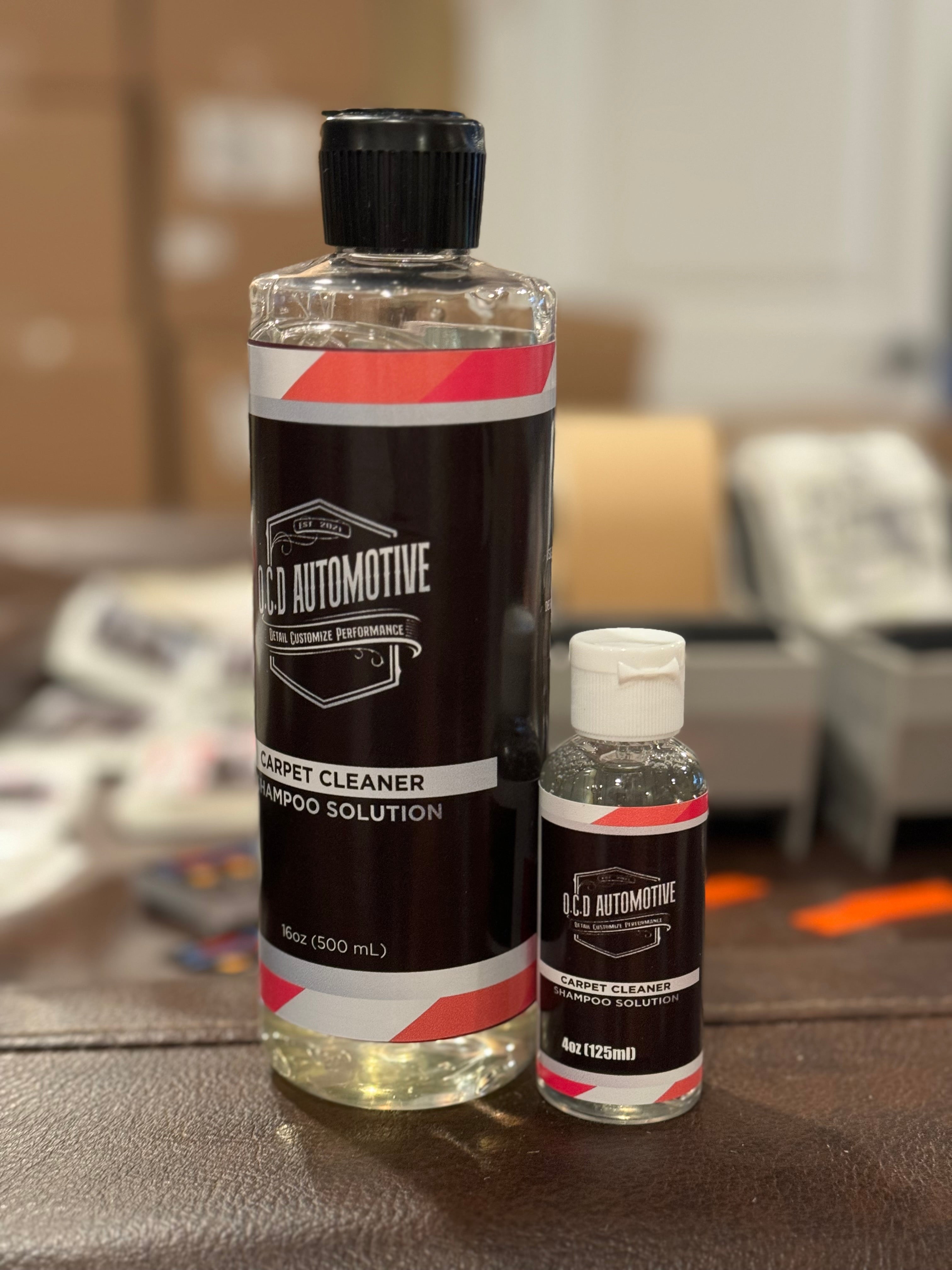 Carpet Cleaner Shampoo Solution